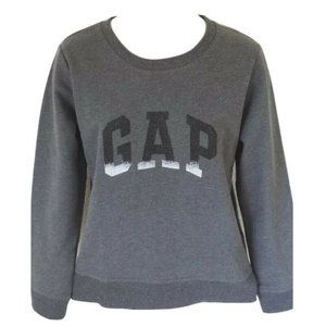 Gap Women's Sparkle Arch Logo Pullover Sweatshirt